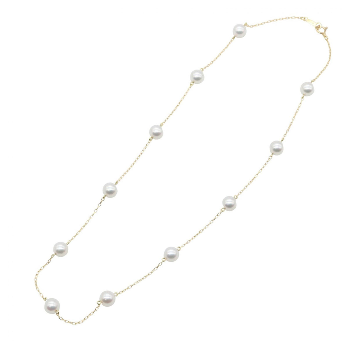 ミキモト パール ネックレス ネックレス ゴールド系 ホワイト系 アクセサリー MIKIMOTO
