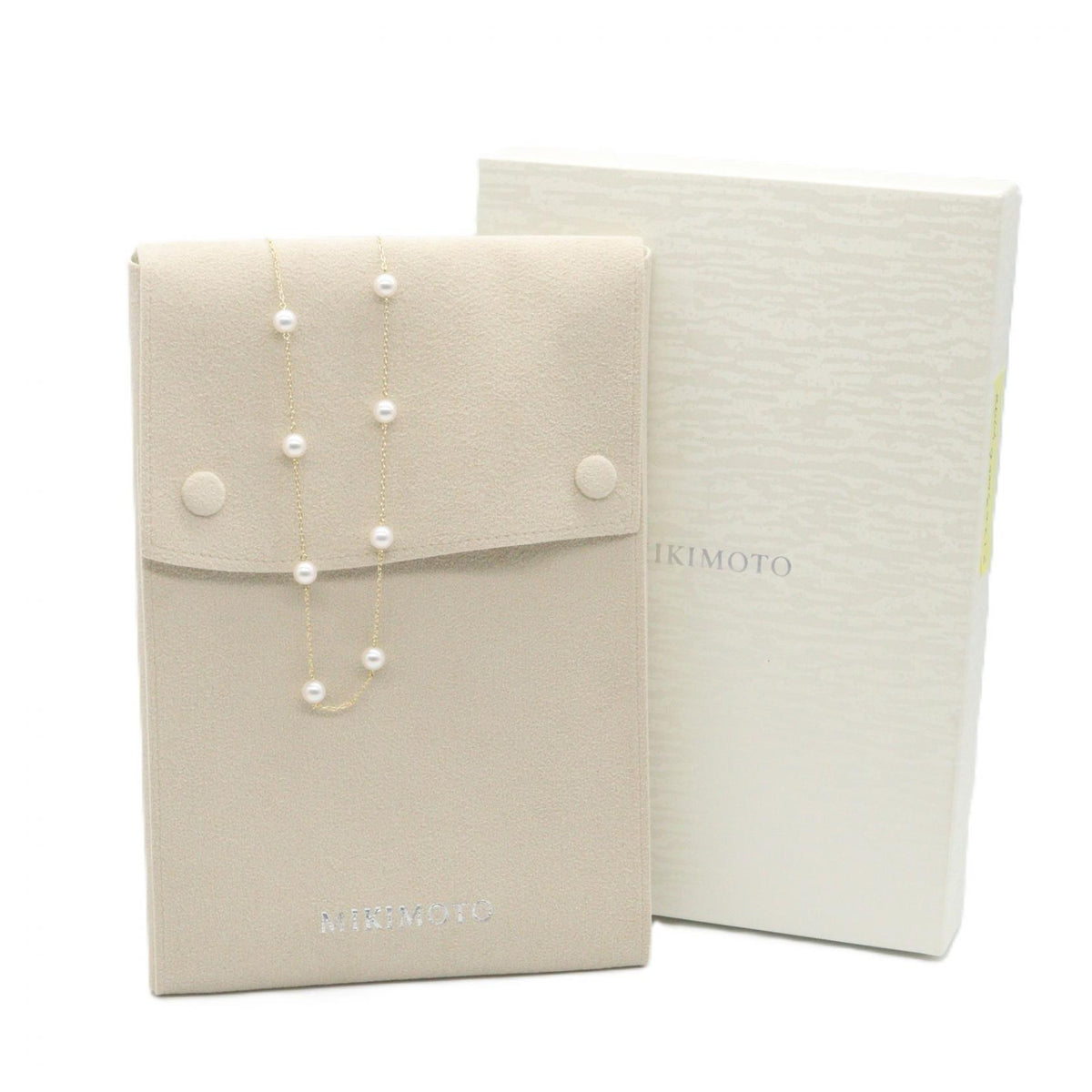 ミキモト パール ネックレス ネックレス ゴールド系 ホワイト系 アクセサリー MIKIMOTO