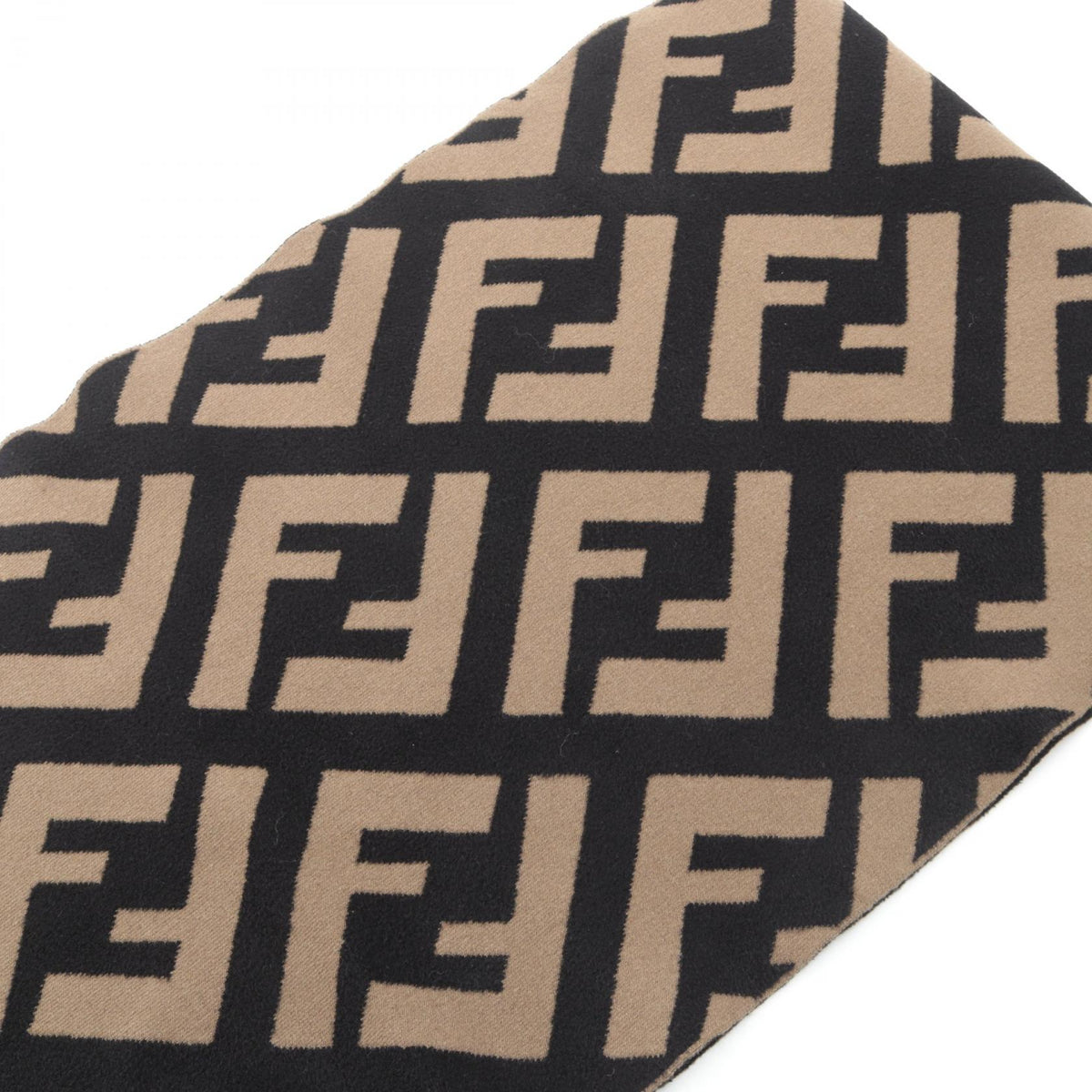 フェンディ ズッカ マフラー ブラウン系 ブラック系 財布・小物 FENDI