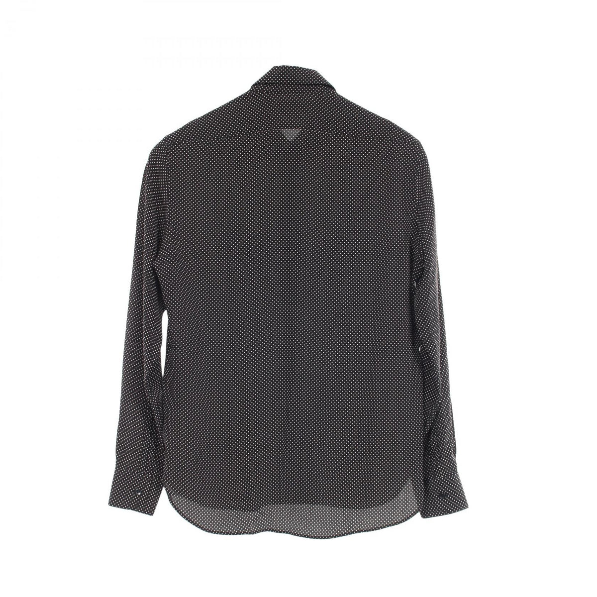 サンローランパリ ドット柄 長袖 その他トップス ブラック系 トップス SAINT LAURENT PARIS