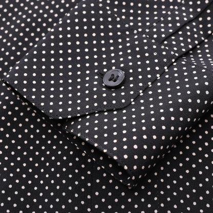 サンローランパリ ドット柄 長袖 その他トップス ブラック系 トップス SAINT LAURENT PARIS
