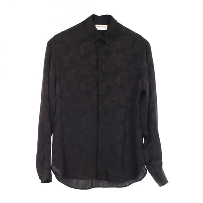 サンローランパリ 総柄 長袖 その他トップス ブラック系 トップス SAINT LAURENT PARIS