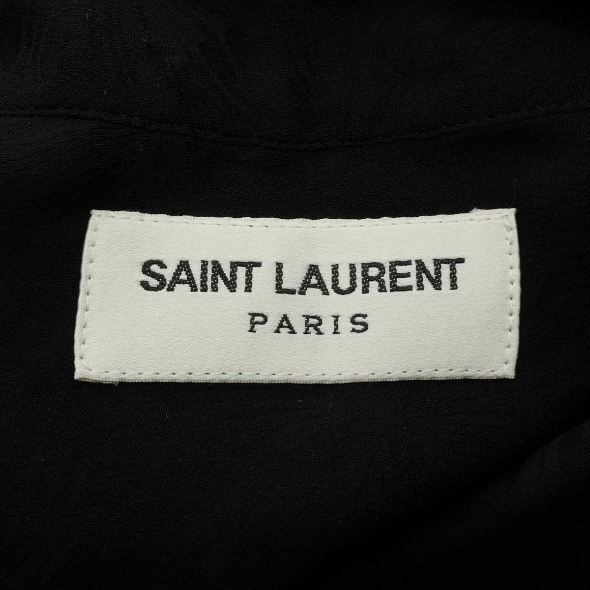 サンローランパリ 総柄 長袖 その他トップス ブラック系 トップス SAINT LAURENT PARIS