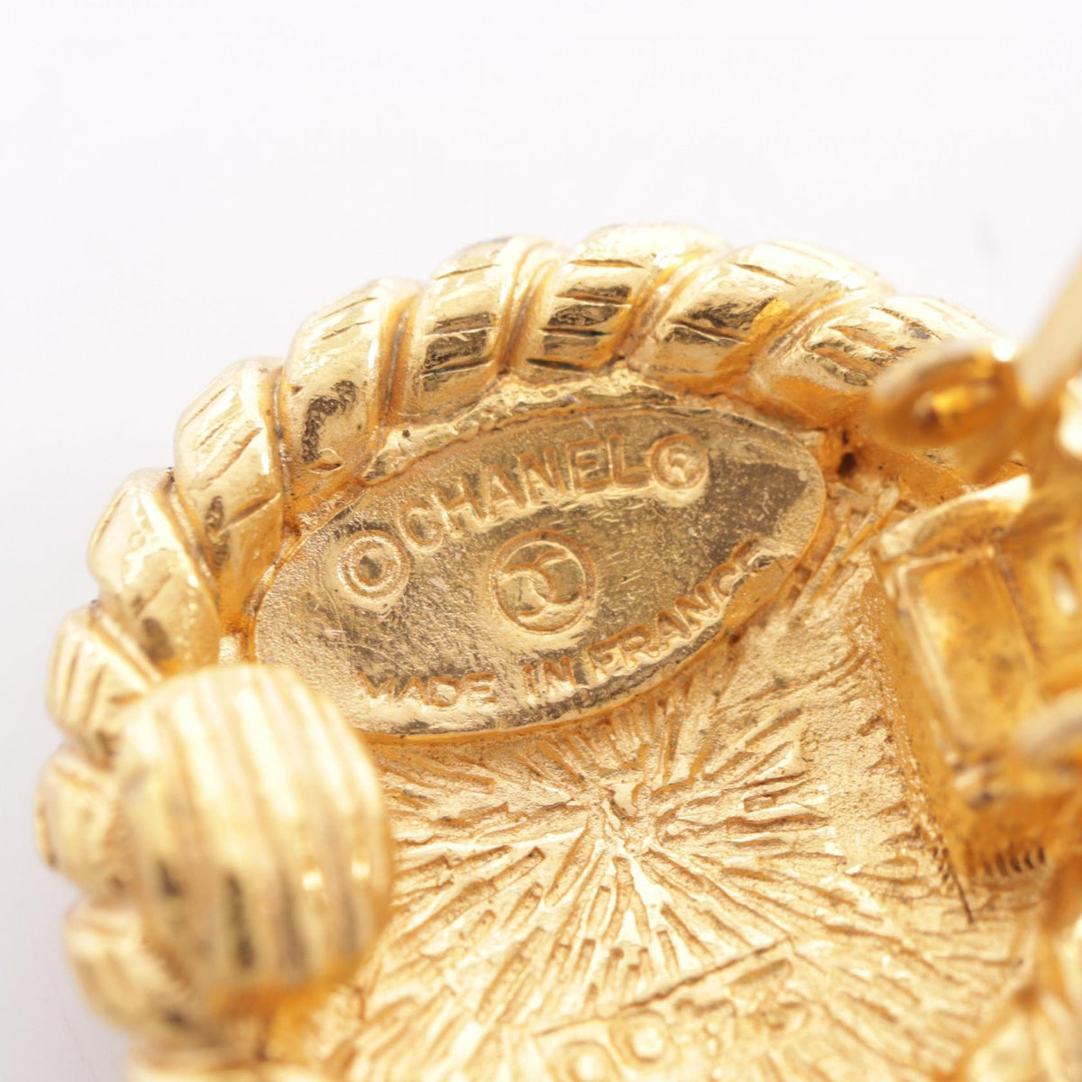 シャネル ココマーク サークル イヤリング ゴールド系 アクセサリー CHANEL