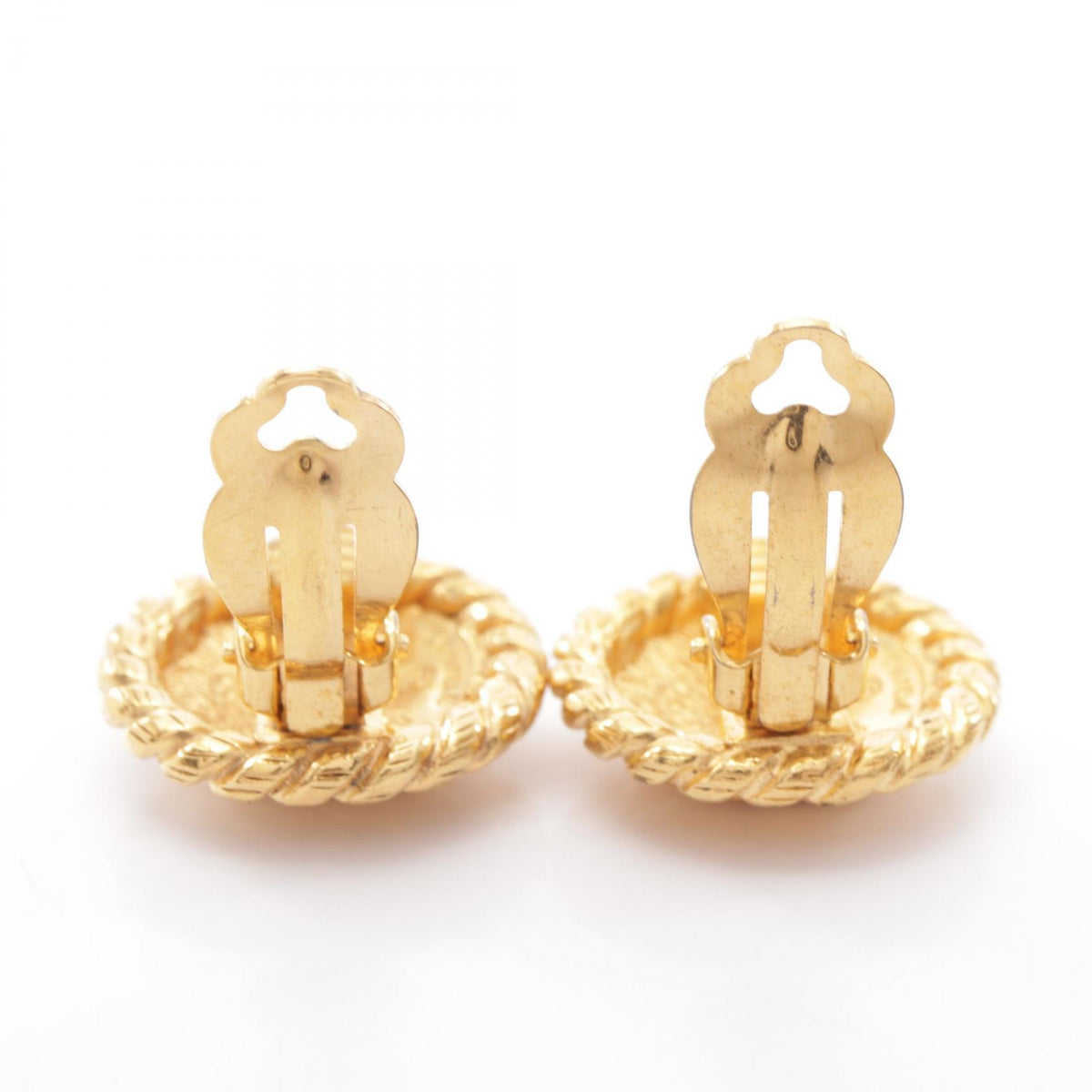 シャネル ココマーク サークル イヤリング ゴールド系 アクセサリー CHANEL