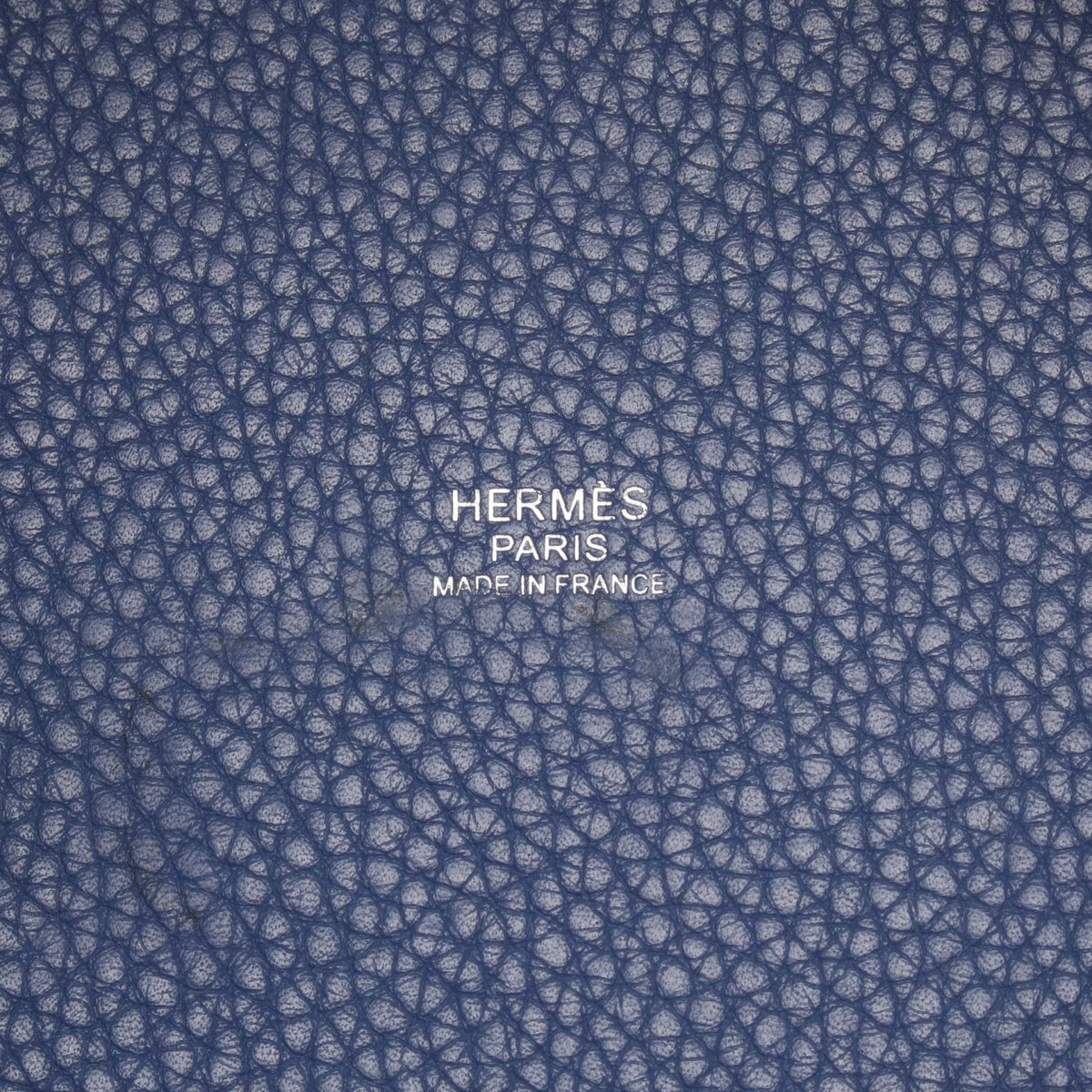 エルメス ピコタンロックPM ブルーブライトン ハンドバッグ ブルー系 トリヨンクレマンス バッグ HERMES