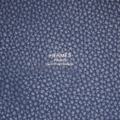 エルメス ピコタンロックPM ブルーブライトン ハンドバッグ ブルー系 トリヨンクレマンス バッグ HERMES