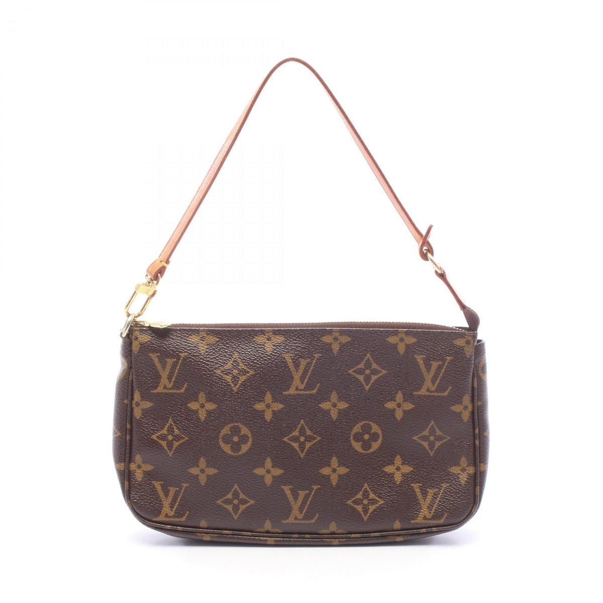 ルイ・ヴィトン ポシェットアクセソワール モノグラム ハンドバッグ ブラウン系 バッグ LOUIS VUITTON
