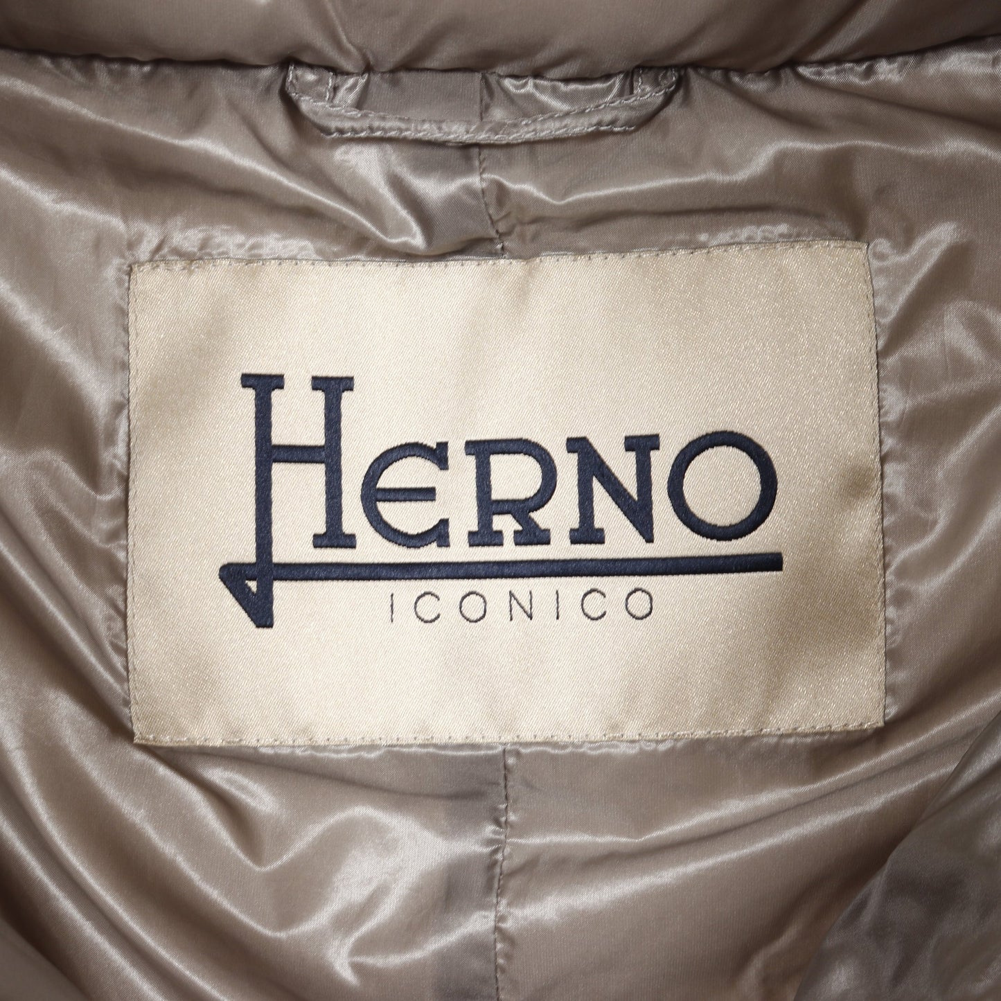 ダウンコート ダウンジャケット ナイロン グレー ヘルノ アウター HERNO