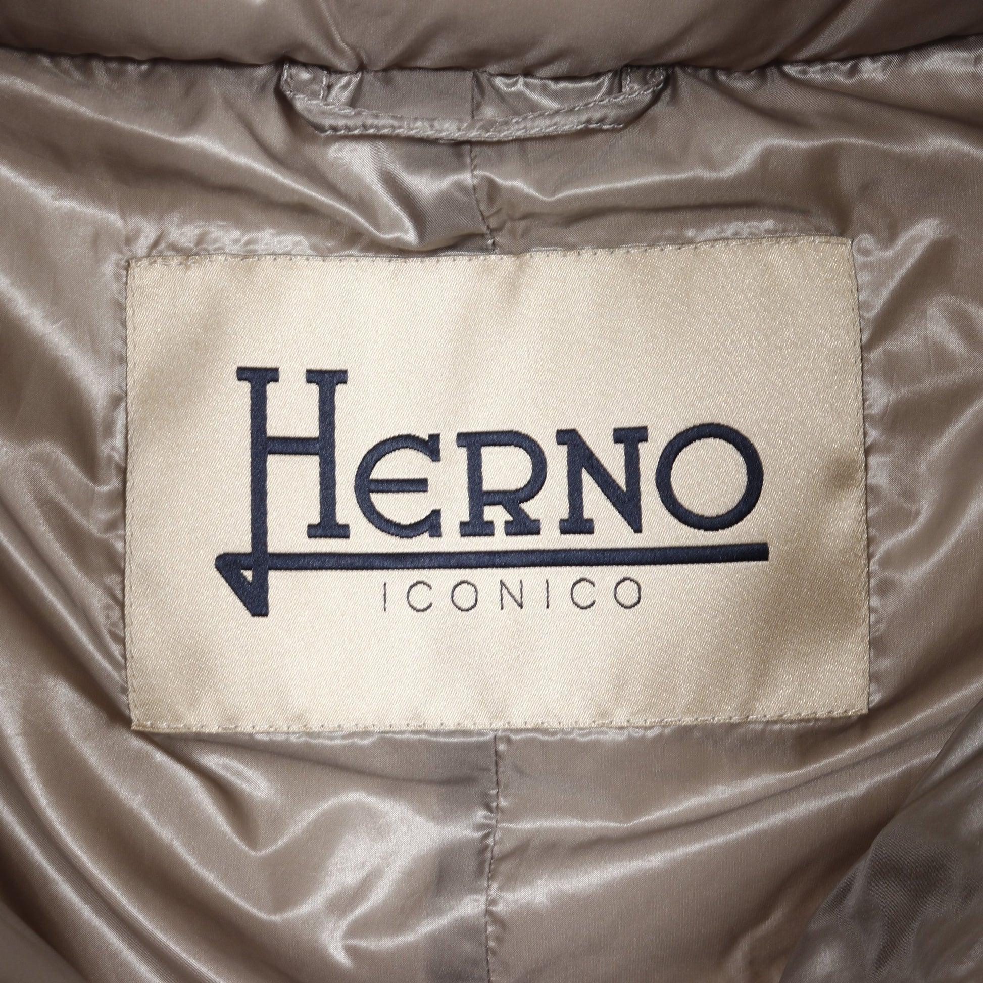 ダウンコート ダウンジャケット ナイロン グレー ヘルノ アウター HERNO
