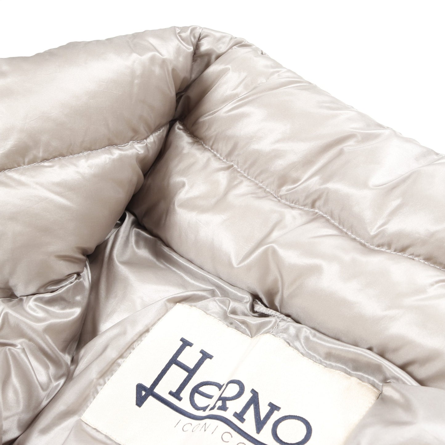 ダウンコート ダウンジャケット ナイロン グレー ヘルノ アウター HERNO