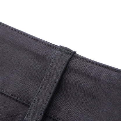 ワイドパンツ コットン ブラック エルメス ボトムス HERMES