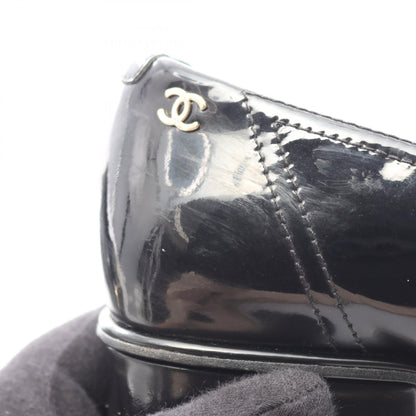 シャネル ココマーク チェーン ローファー ブラック系 シューズ CHANEL