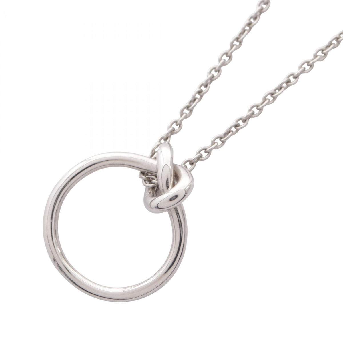 セリーヌ ノット ネックレス シルバー系 アクセサリー CELINE