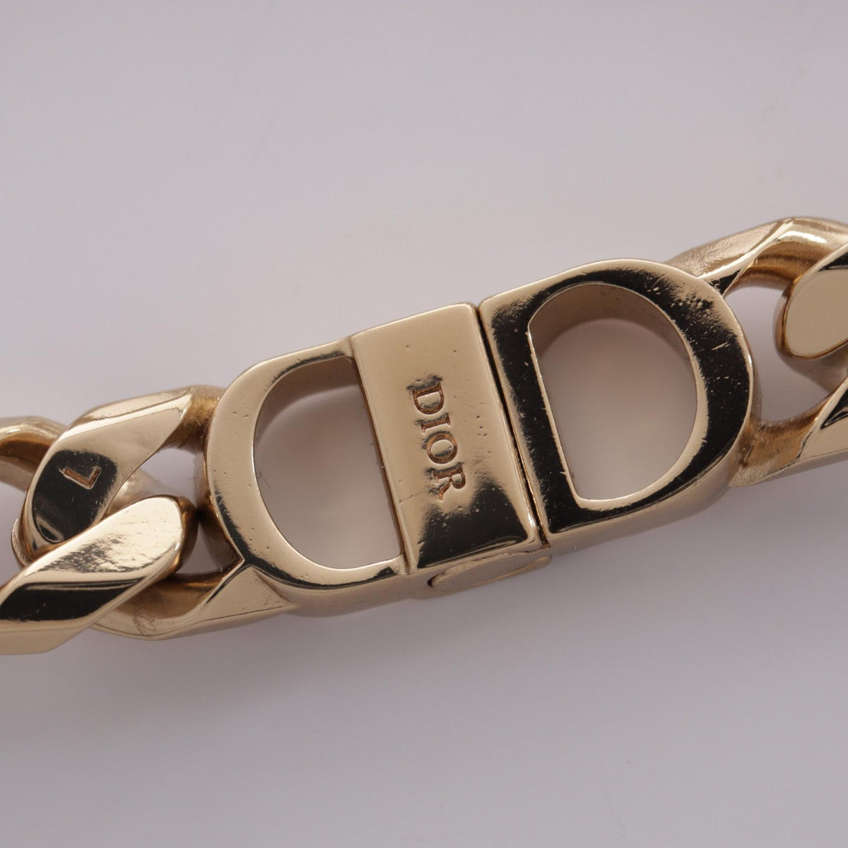 ディオール CDロゴ ブレスレット ゴールド系 ホワイト系 アクセサリー DIOR