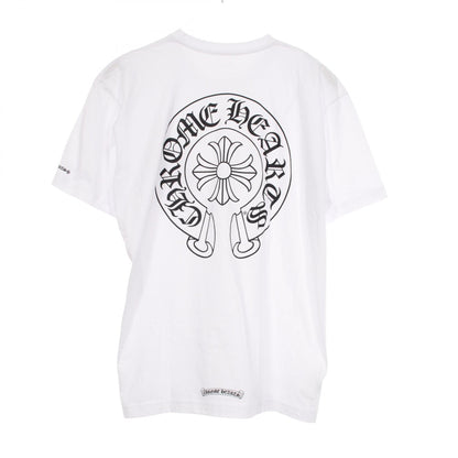 クロムハーツ ホースシュー ポケット 半袖Tシャツ ホワイト系 トップス CHROME HEARTS