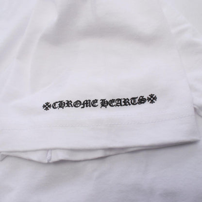 クロムハーツ ホースシュー ポケット 半袖Tシャツ ホワイト系 トップス CHROME HEARTS