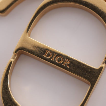 ディオール Petit CD サークル ピアス ゴールド系 クリア系 アクセサリー DIOR
