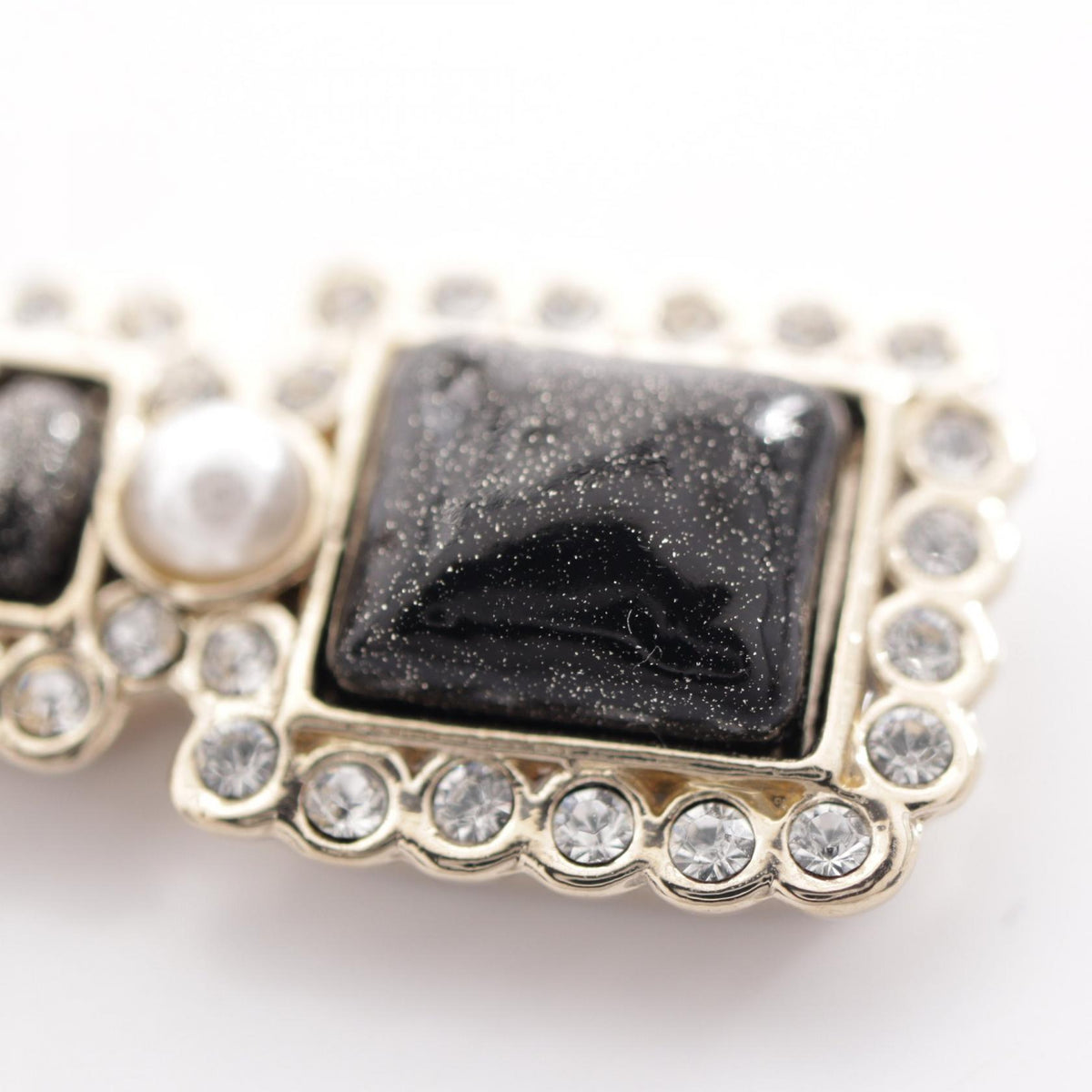 シャネル ココマーク 香水ボトルモチーフ ピアス ゴールド系 クリア系 アクセサリー CHANEL