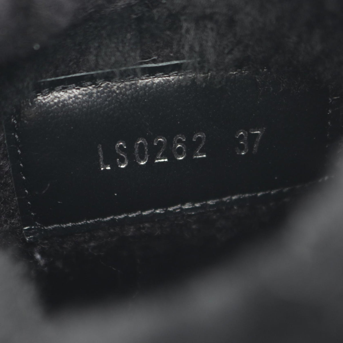 ルイ・ヴィトン LVボブールライン アンクル ブーツ ブラック系 シューズ LOUIS VUITTON