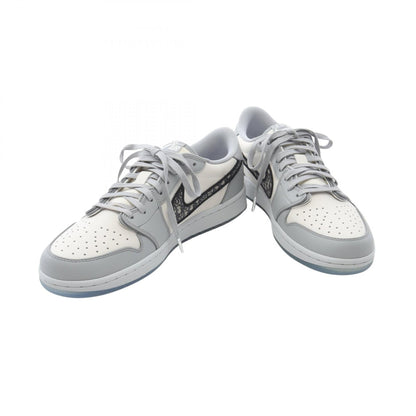 ディオール DIOR × Nike Air Jordan 1 Low スニーカー ホワイト系 グレー系