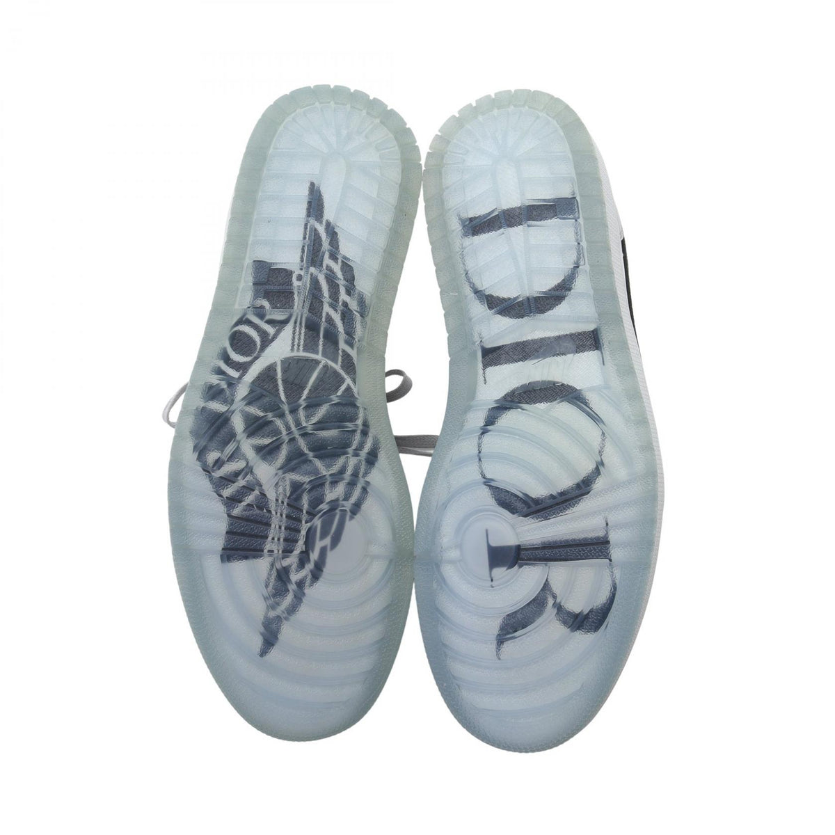 ディオール DIOR × Nike Air Jordan 1 Low スニーカー ホワイト系 グレー系