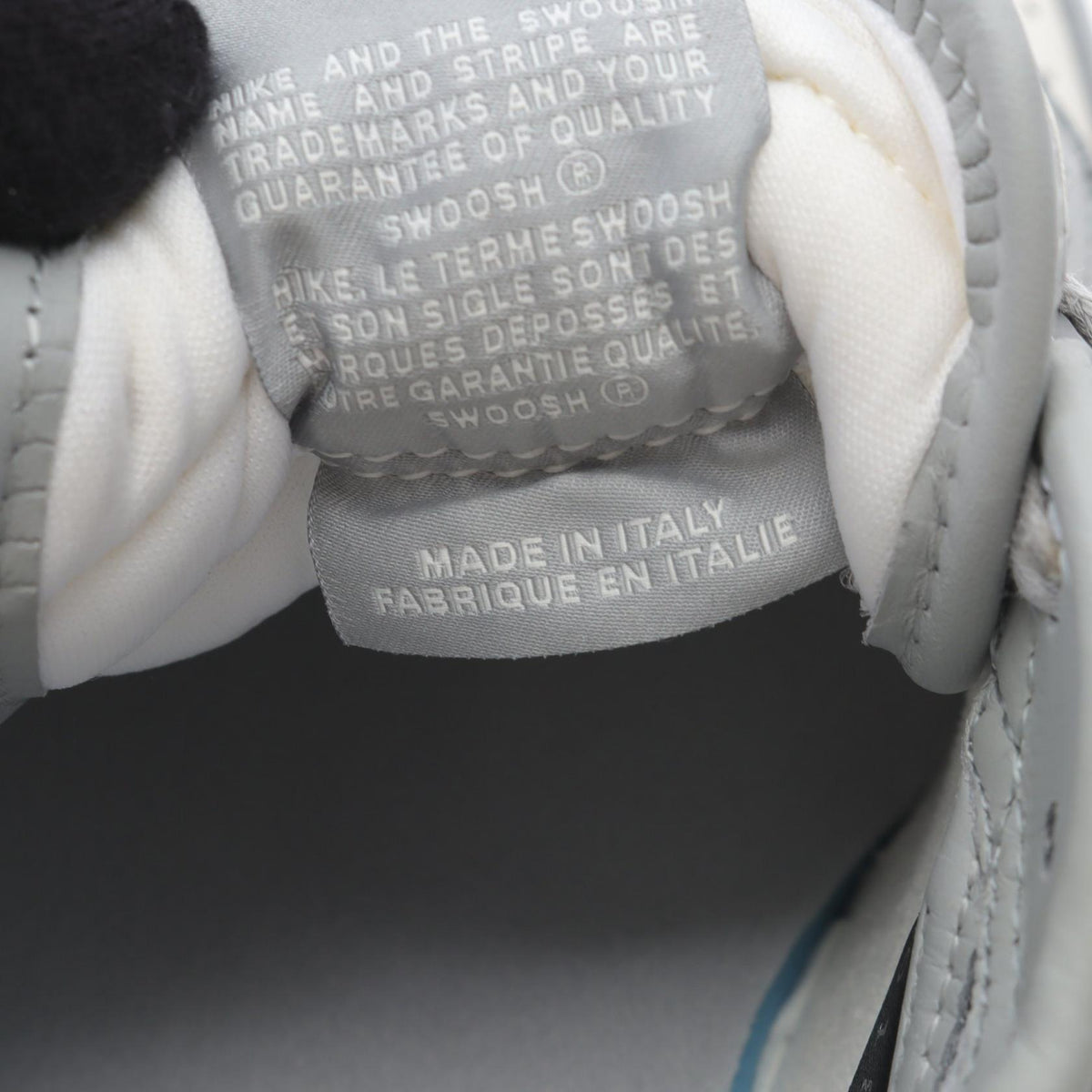 ディオール DIOR × Nike Air Jordan 1 Low スニーカー ホワイト系 グレー系