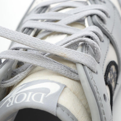 ディオール DIOR × Nike Air Jordan 1 Low スニーカー ホワイト系 グレー系