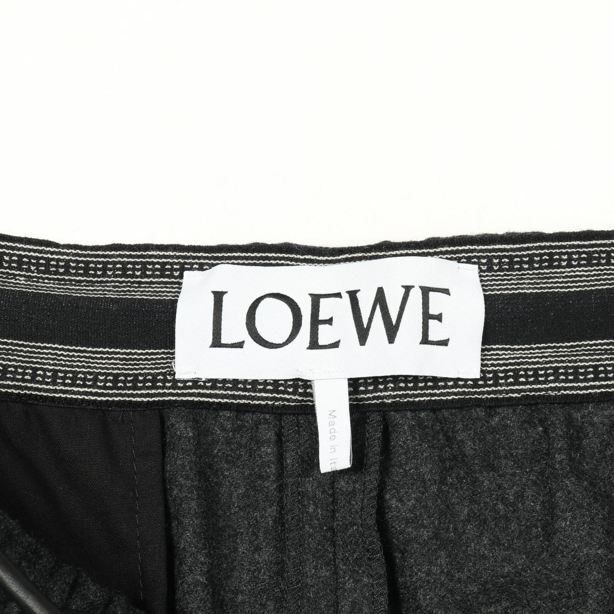 ロエベ TRACKSUIT TROUSERS パンツ グレー ブラック パンツ グレー系 ブラック系
