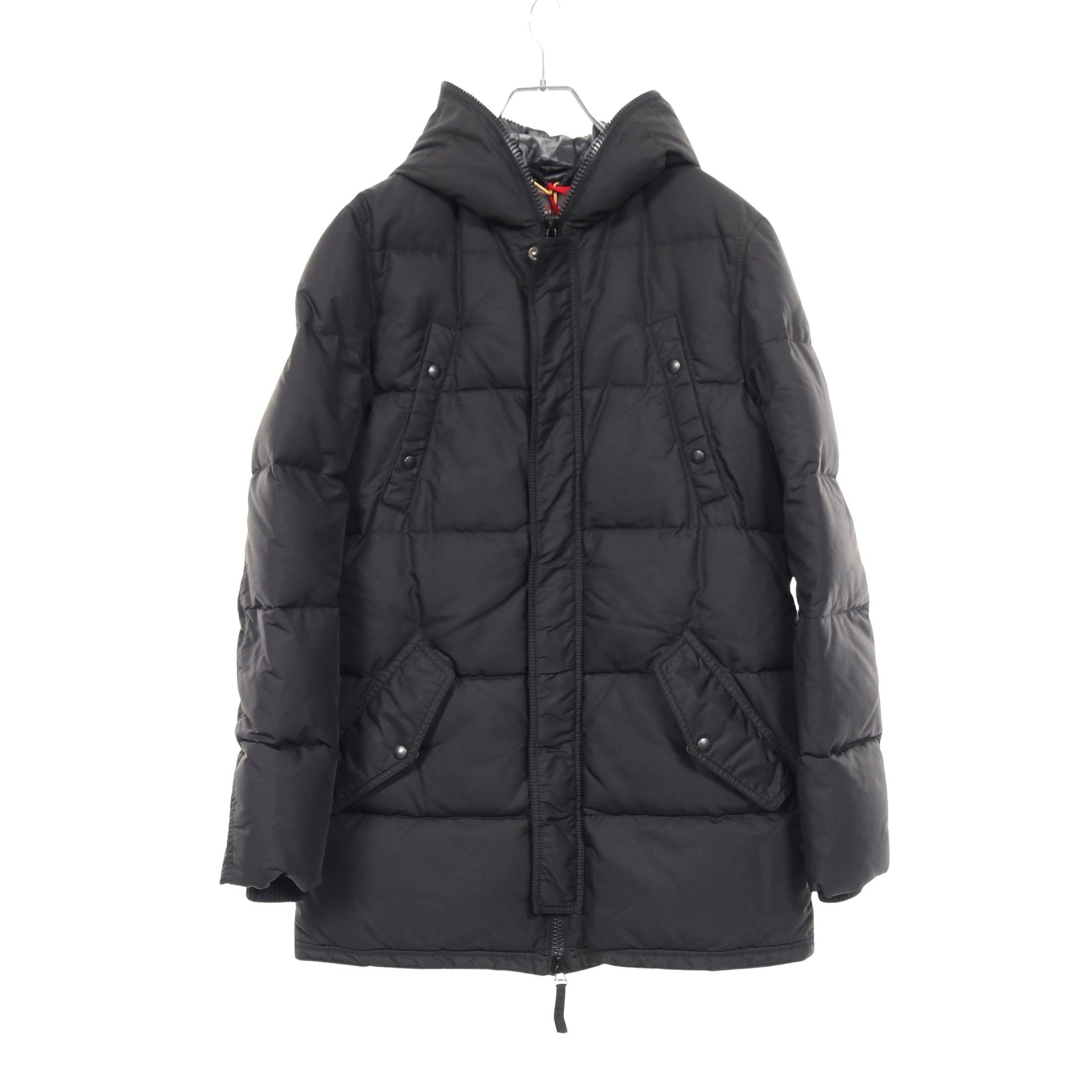 JACO ダウンジャケット ナイロン ブラック フード付き デュベティカ