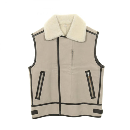 エルメス ジレ ベスト ベージュ系