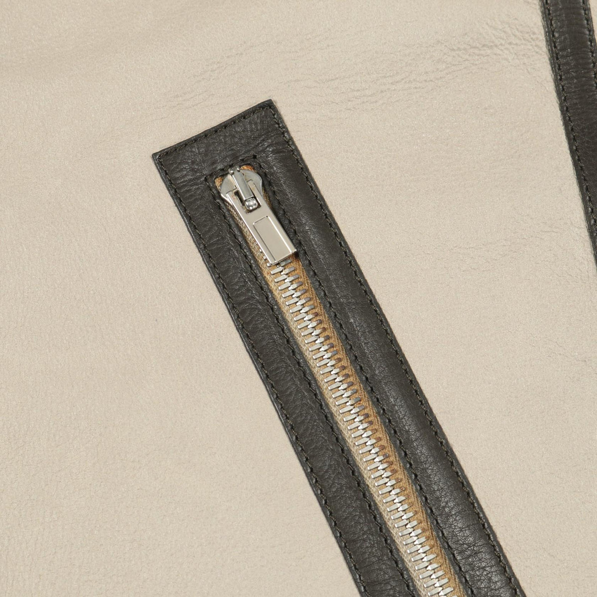 エルメス ジレ ベスト ベージュ系