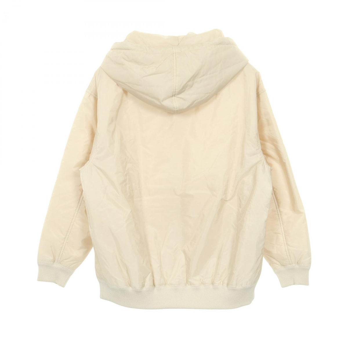プラダ Re-Nylon ライトウェイト フーデッド 中綿ジップアップジャケット ブルゾン ベージュ系
