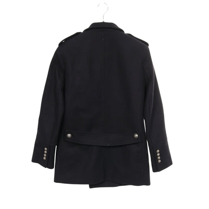 ナポレオン ジャケット コート ウール ダークネイビー バルマン アウター BALMAIN