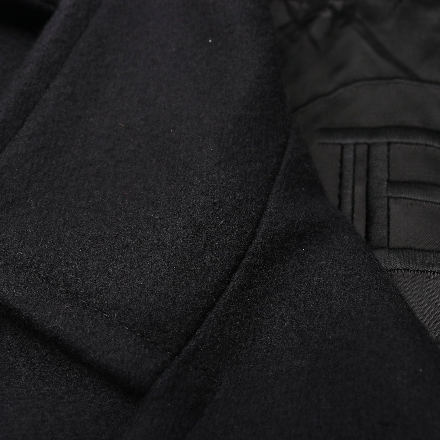 ナポレオン ジャケット コート ウール ダークネイビー バルマン アウター BALMAIN