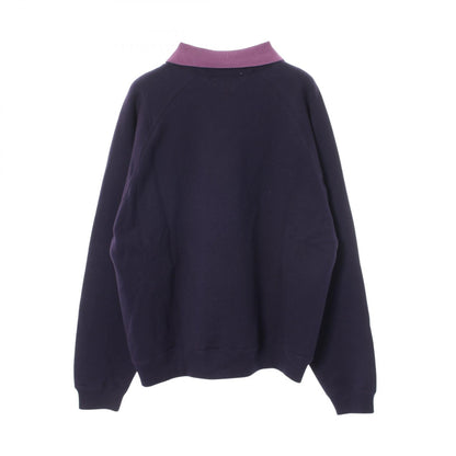 トーガビリリース POLO COLLAR SWEATSHIRT スウェット パープル系