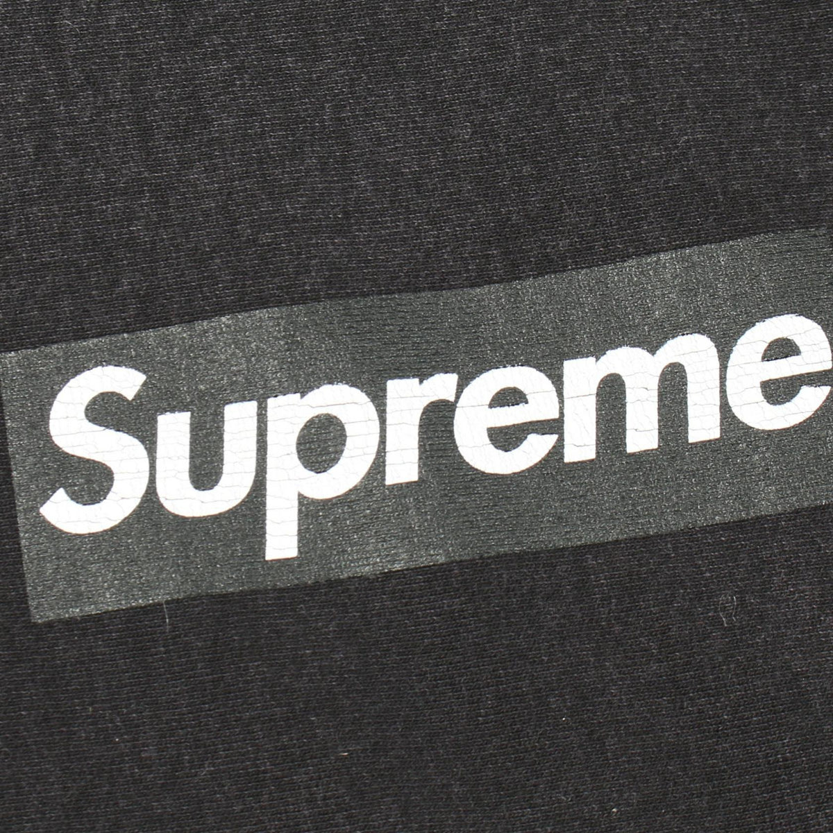 シュプリーム Washed Box スウェット ブラック 25SS スウェット グレー系