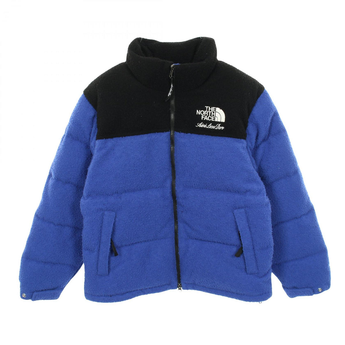 ザ・ノースフェイス THE NORTH FACE × AIME LEON DORE カセンティーノヌプシジャケット ダウンジャケット ブルー系 ブラック系