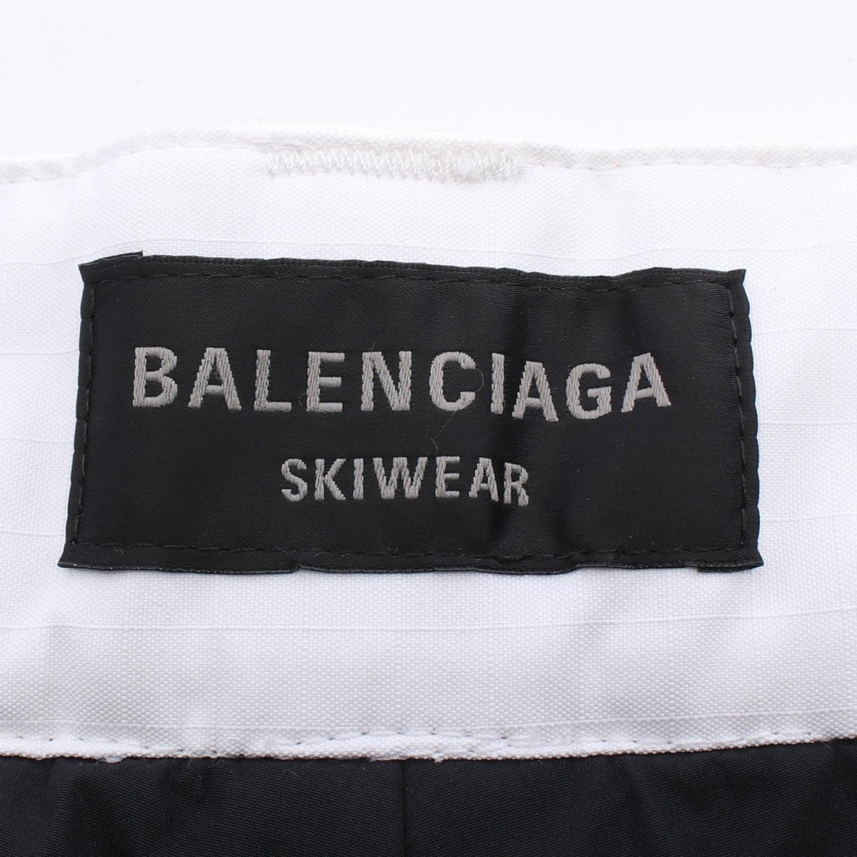 バレンシアガ 3B スポーツ アイコン スキー 中綿 カーゴパンツ ホワイト系 ボトムス BALENCIAGA