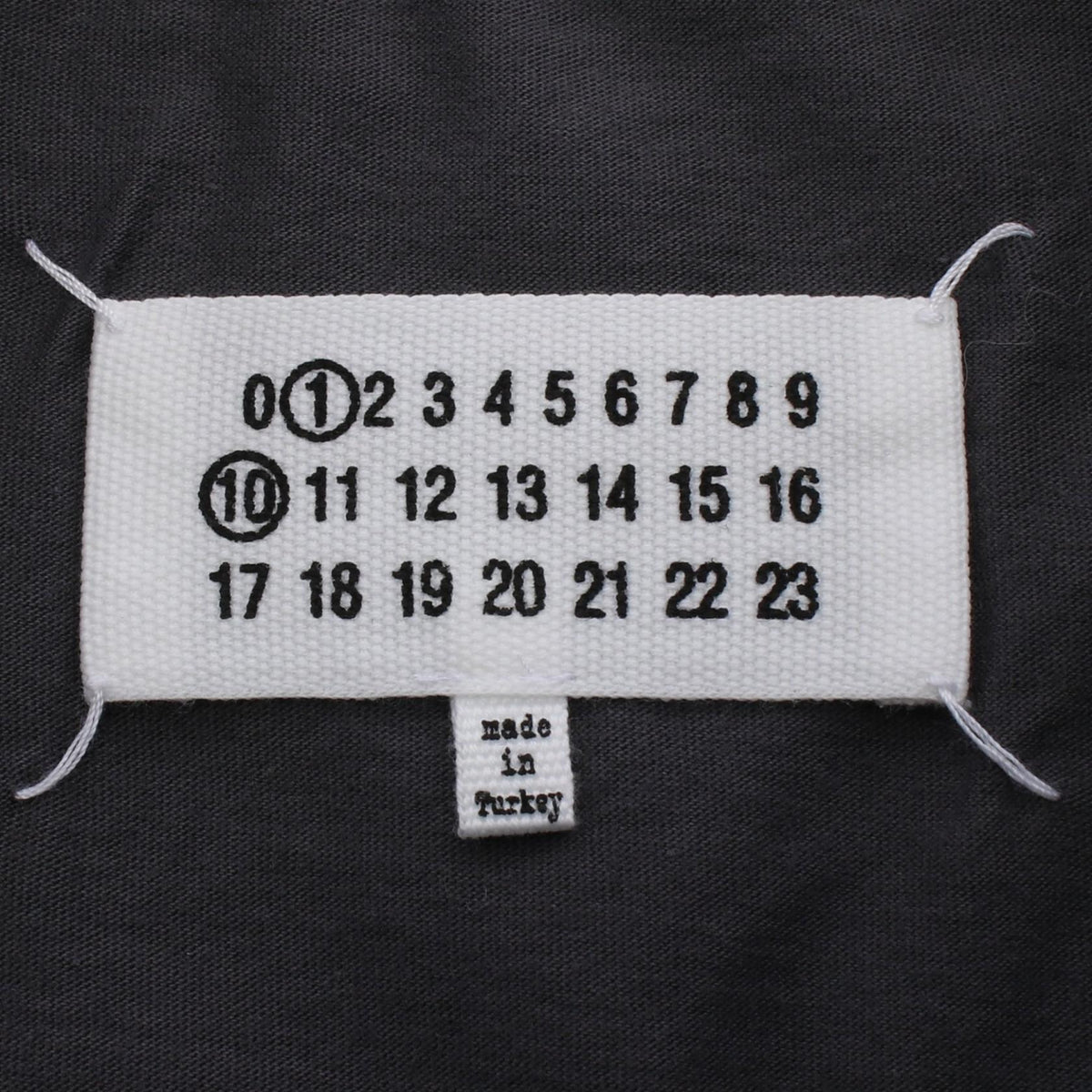 メゾンマルジェラ1 10 クルーネック 半袖Tシャツ グレー系 トップス MAISON MARGIELA 1 10