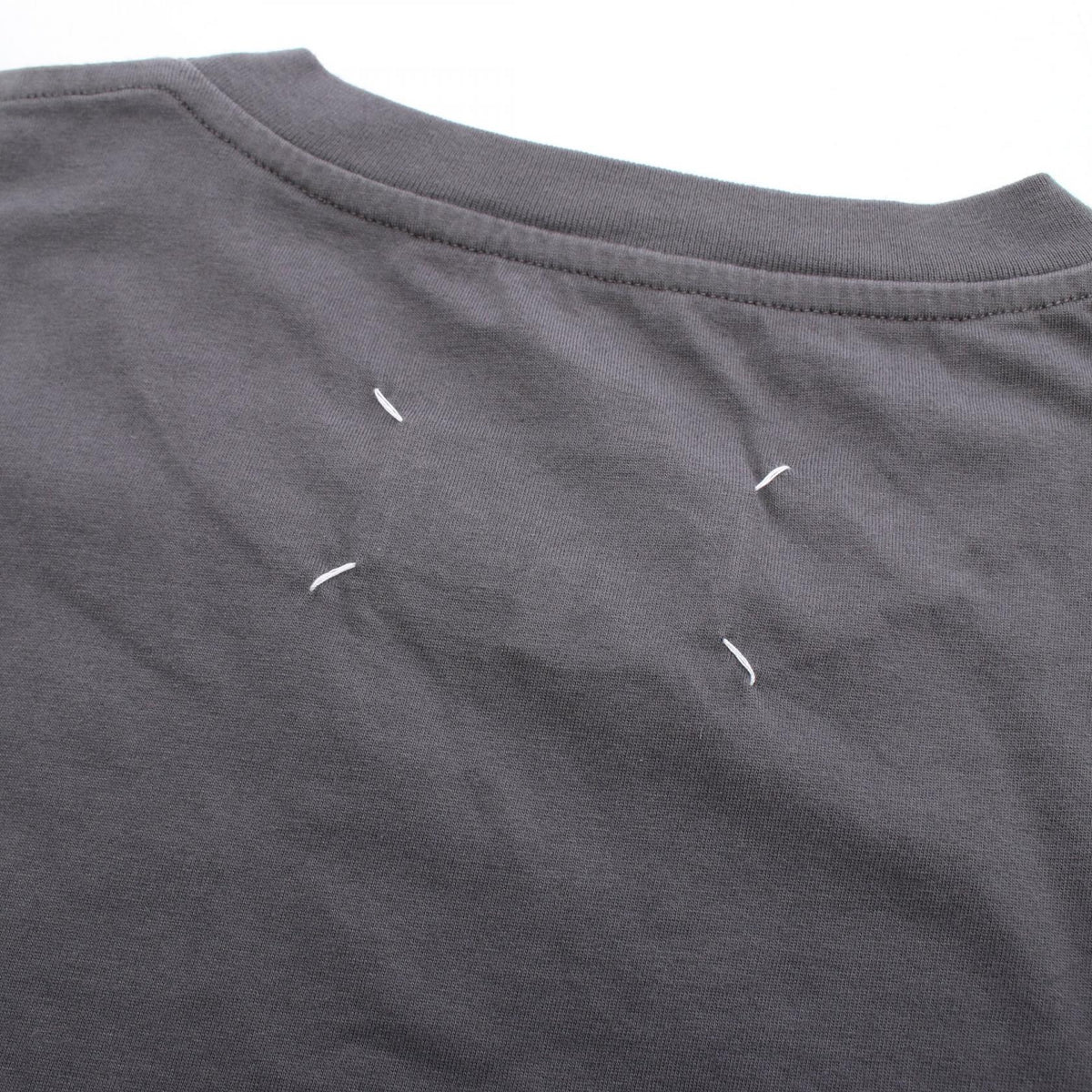 メゾンマルジェラ1 10 クルーネック 半袖Tシャツ グレー系 トップス MAISON MARGIELA 1 10