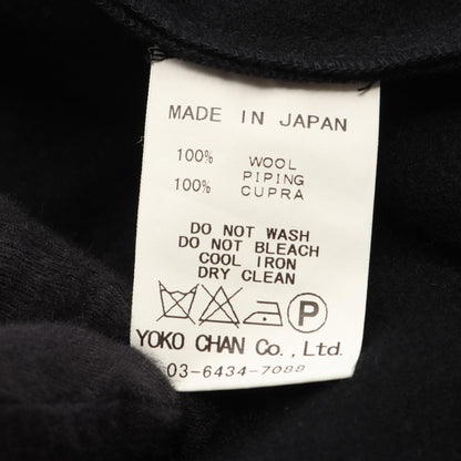 ヨーコチャン Vネック ワンピース ブラック系 ワンピース YOKO CHAN