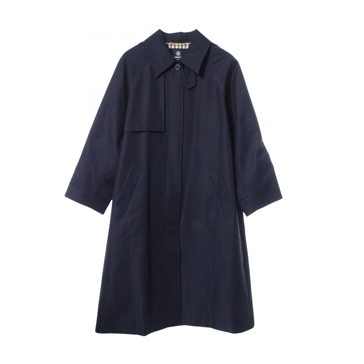 アクアスキュータム Aquascutum × JOURNAL STANDARD L'ESSAGE ステンカラーコート ネイビー系 アウター AQUASCUTUM