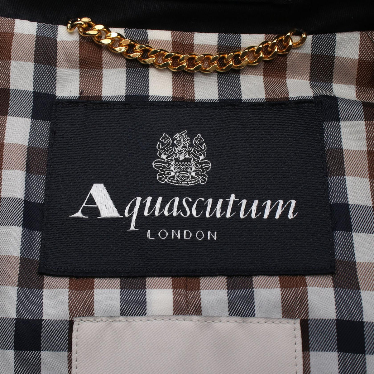アクアスキュータム Aquascutum × JOURNAL STANDARD L'ESSAGE ステンカラーコート ネイビー系 アウター AQUASCUTUM