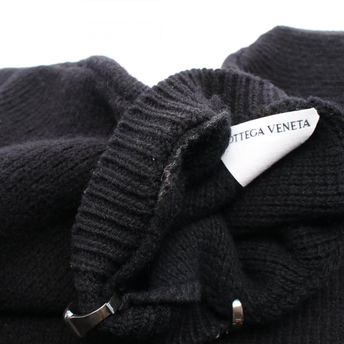 ボッテガヴェネタ メタルリング セーター ニット ブラック系 トップス BOTTEGA VENETA