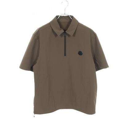 モンクレール ハーフジップ ポロシャツ カーキ系 トップス MONCLER