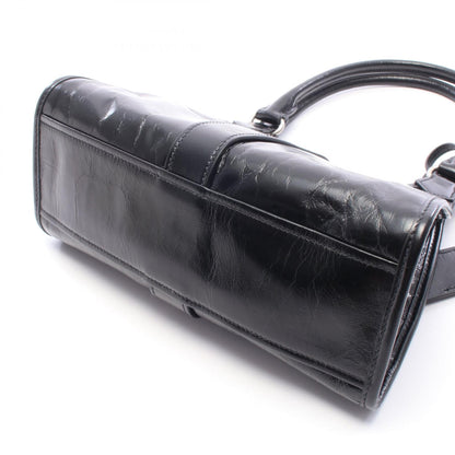 プラダ SOFT LUX ハンドバッグ ブラック系 バッグ PRADA