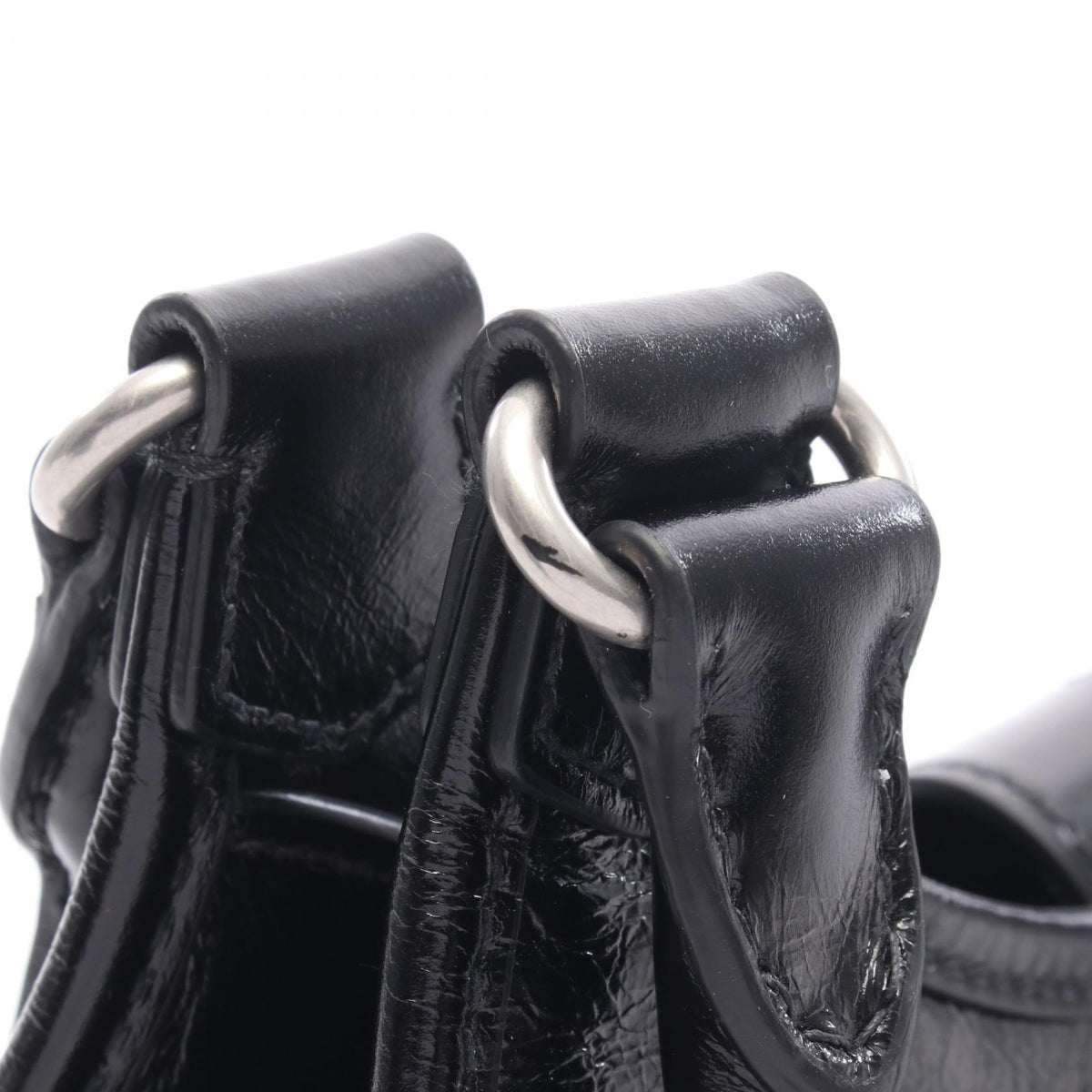 プラダ SOFT LUX ハンドバッグ ブラック系 バッグ PRADA