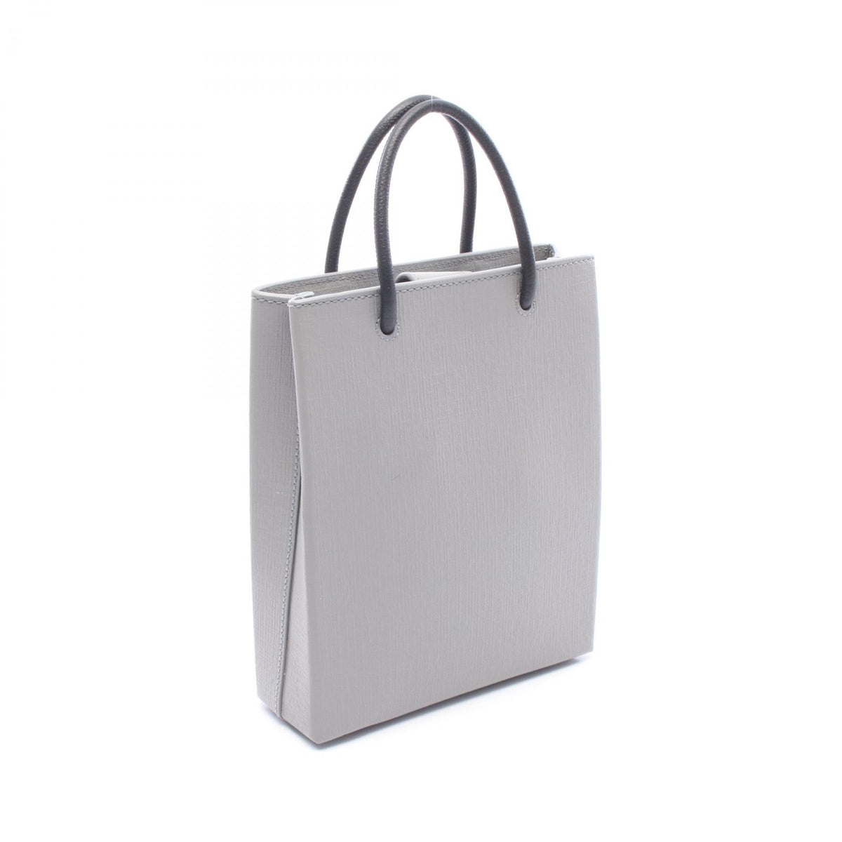 バレンシアガ ショッピングトートXXS 2WAY ハンドバッグ グレー系 ブラック系 バッグ BALENCIAGA