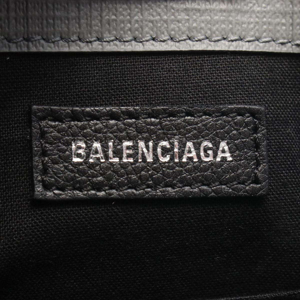 バレンシアガ ショッピングトートXXS 2WAY ハンドバッグ グレー系 ブラック系 バッグ BALENCIAGA